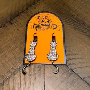 Nwt Bella jack halloween cat earrings ✨✨✨